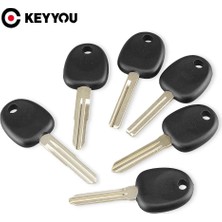 Xiyu Shop Beyaz Stil Keyyou 10X Transponder Anahtarı Boş Hyundai Accent Sonata Nf Elantra IX35 Tucson Verna Araba Anahtarı Kabuk Kılıf Değiştirme Hiçbir Logo (Yurt Dışından)