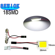 Xiyu Shop 24 LED Beyaz Promosyon Beyaz T10 W5W Cob 24SMD 36SMD 48SMD Araba LED Oto Iç Okuma Lambası Ampul Işık Kubbesi Festoon Araç Paneli Lam (Yurt Dışından)