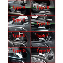 Xiyu Shop C Tipi Mavi Stil Audi Sline Quattro Rs Q3 Q5 Qq5 Sq7 R8 A3 A4 A5 A6 Aar Direksiyon Için Vites Kürekler Dsg Sticker Uzatın (Yurt Dışından)