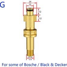 Xiyu Shop Beyaz Stil Metal Adaptör Köpük Memesi Köpük Tabancası Nilfisk Stihl Karcher Bosche Zanaatkar Kew Gerni Parkside Için Yüksek Basınçlı Sabun Köpürtücü (Yurt Dışından)