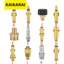 Xiyu Shop Beyaz Stil Metal Adaptör Köpük Memesi Köpük Tabancası Nilfisk Stihl Karcher Bosche Zanaatkar Kew Gerni Parkside Için Yüksek Basınçlı Sabun Köpürtücü (Yurt Dışından)