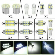 Xiyu Shop 28 Adet T10 W5W Karışık Araç Iç LED Smd Işık Plaka Lambası Okuma Işığı Gövde Kuyruk Park Ampulleri Seti (Yurt Dışından)