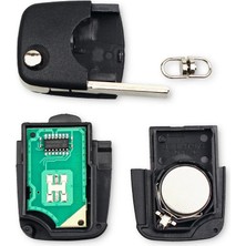 Xiyu Shop Uzaktan Anahtar Stili Keyyou Audi A3 A4 A6 A8 B5 Tt Rs4 Quattro Eski Modeller 433 Mhz Kımlığı HU66 Bıçak Araba Uzaktan Çevirme Anahtarı 3 Düğmeler (Yurt Dışından)