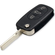 Xiyu Shop Uzaktan Anahtar Stili Keyyou Audi A3 A4 A6 A8 B5 Tt Rs4 Quattro Eski Modeller 433 Mhz Kımlığı HU66 Bıçak Araba Uzaktan Çevirme Anahtarı 3 Düğmeler (Yurt Dışından)