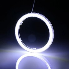 Xiyu Shop 100 mm Gündüz Çalışan Işık mm Işaretleyici Cob Halo Halka Sürüş Lambası LED Far Araba Angel Eyes Işık (Yurt Dışından)