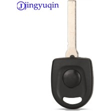 Xiyu Shop HU162T Bıçak Jingyuq Kesilmemiş Bıçak HU66 HU162T Bıçak Araba Anahtarı Boş Kılıf Vw Volkswagen Passat Transponder Anahtar Kabuk (Yurt Dışından)