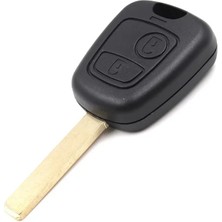 Xiyu Shop Va2 Blade Kabuk Stili Citroen Için Dıykey 2 Düğme HU83 Uzaktan Araba Anahtarı Durum Kabuk Fob Citroe Xsara Picasso Için Peugeot Için (Yurt Dışından)