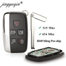 Xiyu Shop Bıçak Stili ile 434MHZ Jingyuqin Mhz Araba Uzaktan Akıllı Anahtar Fob Land Rover Discovery 4 Için Jaguar Freelander Range Rover Sport Evoque Nologo (Yurt Dışından)