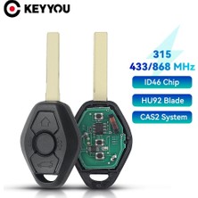 Xiyu Shop 315 Mhz Stili Keyyou Cas2 Sistemi Araba Uzaktan Anahtarı Bmw Caeries E46 E60 E83 E53 E36 Ehz Kımlığı HU92 Blade ile (Yurt Dışından)