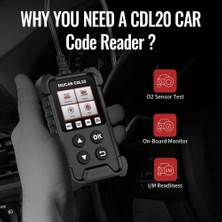 Xiyu Shop Mucar CDL20 Stili Mucar CDL20 Obd2 Araba Tarayıcı Otomatik Teşhis Aracı Kod Okuyucu Obd2 Otomotiv Teşhis Aracı Pk EML327 (Yurt Dışından)