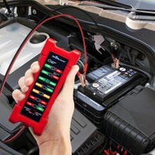 Xiyu Shop Gri Stil 12V 24V Araba Akü Test Cihazı Yükleme Testi Ters Koruma Kamyon Motosiklet Alternatör Otomotiv Voltajını Kontrol Edin (Yurt Dışından)