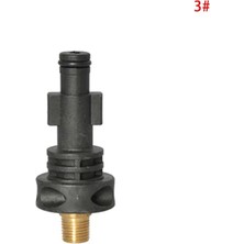 Xiyu Shop Altın Tarzı Köpük Nozul Kar Köpük Lance Köpük Topu Adaptörü Plastik Bayonet Karcher Ar Bosch Sun Joe Sterwins Basınçlı Yıkama Için Uydurma (Yurt Dışından)