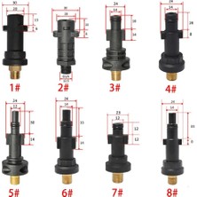 Xiyu Shop Altın Tarzı Köpük Nozul Kar Köpük Lance Köpük Topu Adaptörü Plastik Bayonet Karcher Ar Bosch Sun Joe Sterwins Basınçlı Yıkama Için Uydurma (Yurt Dışından)