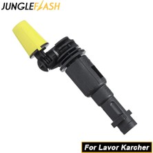 Xiyu Shop Lavor Tarzı Için Jungleflash 360 ° Gimbaled Nozul Basınçlı Yıkama Püskürtme Memesi Ipuçları Jet Su Tabancası Lance Lavor Karcher K2-K7 Tetik Tabancaları (Yurt Dışından)