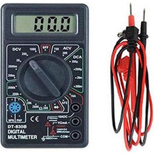 Xiyu Shop DT830B Acdc LCD Dijital Multimetre Voltmetre Ampermetre Ohm Test Cihazı Yüksek Güvenlikli El Ölçer Dijital Multimetre (Yurt Dışından)