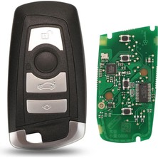 Xiyu Shop Siyah Stil 433MHZ Fem Jingyuqin Mhz Akıllı Uzaktan Anahtar Keylessgo Bmw Serisi Cas4 F Sistemi Fob KR55WK PCF7945 (Yurt Dışından)