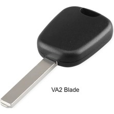 Xiyu Shop Va2 Bıçak Keyyou Için Peugeot Citroex9 NE73 Va2 HU83 Transponder Araba Anahtarı Kabuk Fob Durumda (Yurt Dışından)