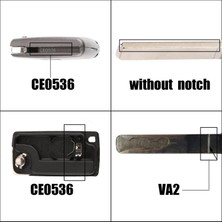 Xiyu Shop Va2 Bıçak CE0536 Citroen Anahtar 3 Düğmeler Için Qwmend Flip Akıllı Araba Anahtarı Araba Için Citroe Önce Ar Uzaktan Anahtarlar (Yurt Dışından)