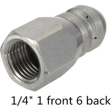 Xiyu Shop Altın Tarzı I Kanalizasyon Jetter Nozulu G "g" Düğmesi Burun Basıncı Tahliye Hortumu Boru Musluk Püskürtme Nozulu Araba Ev Boru Temizleme Makinesi (Yurt Dışından)