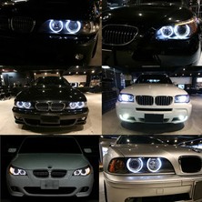 Xiyu Shop 10W Kırmızı 2x Hatasız 10W LED Angel Eyes Marker Işıkları Ampuller Whitebluered Bmw E39 E53 E60 E61 E63 E64 E65 E66 E (Yurt Dışından)