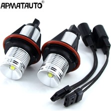 Xiyu Shop 10W Kırmızı 2x Hatasız 10W LED Angel Eyes Marker Işıkları Ampuller Whitebluered Bmw E39 E53 E60 E61 E63 E64 E65 E66 E (Yurt Dışından)