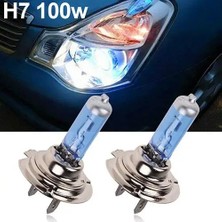 Xiyu Shop Beyaz H4 55W Yeni Sıcak H1H4H7 Xenon Gaz Halojen Far Beyaz Lambalar 12V 5000K Ampuller Carros Dış Otomobil Araba (Yurt Dışından)