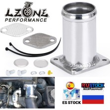 Xiyu Shop Gümüş Tarzı Lzone - Alüminyum Egr Sökme Kiti Egr Silme Kiti Blankıng Bypass Bmw Ed 320D 330D 330XD 320CD 318TD 320TD EGR07 (Yurt Dışından)