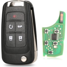 Xiyu Shop 5 Düğme Stili 315MHZ Jingyuqin Düğmeler Araba Uzaktan Anahtar Dıy Opelvauxhall Astra J Corsa E Insignia Zafira C Mhz PCF7937E (Yurt Dışından)