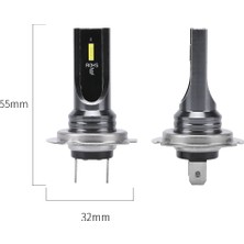 Xiyu Shop H1 Stili Csp 6500K 2 Adet H4 H7 H11 H1 Turbo LED Araba Far Ampulk 6000K K Hb Hb4 H8 Oto Işıkları Otomobil Sürüş Sis Lambası (Yurt Dışından)