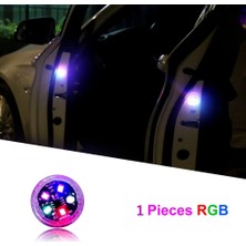 Xiyu Shop Rgb x 1 Parça Evrensel LED Araba Açılış Kapısı Güvenlik Uyarısı Çarpışma Önleyici Işıklar Manyetik Sensör Strobe Yanıp Sönen Alarm Işıkları Park Lambası (Yurt Dışından)