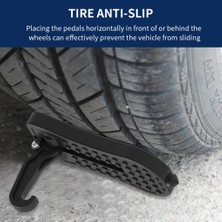 Xiyu Shop Bir Gümüş Çok Işlevli Araba Kapı Önü Katlanabilir Acil Cam Kırıcı Otomatik Mandal Kanca Ayak Pedalı Katlanabilir Araç Portbagaj Adım (Yurt Dışından)