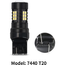 Xiyu Shop Sarı Stil 7440 T20 2x Araba LED Ampul Canbus Tt Baw BAY15D Araba 12 V Beyaz Amber Için Otomatik Geri Lambası (Yurt Dışından)