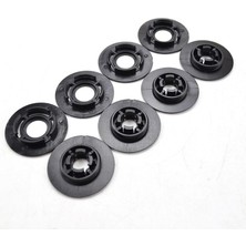 Xiyu Shop Oe Yuvarlak Stil Araba Halı Paspas Klipleri Zemin Tutucu Tespit Kelepçesi Vw Golf 4 Polo 9n Passat cc B7 Audi A3 A4 A5 A6 Skoda Octavia Superb Için (Yurt Dışından)