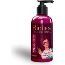 Bioflex Naturel Hair Color  Geçici-renkli Amonyaksız Renkli Saç Boyası 250ml(KOKUSUZ)  Vişne Kızılı 250 ml