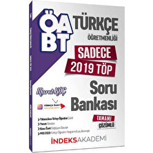 İndeks Akademi Yayıncılık ÖABT Türkçe Öğretmenliği Sadece 2019 TÖP Soru Bankası