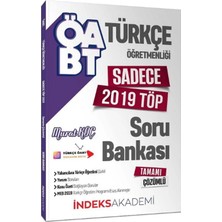 İndeks Akademi Yayıncılık ÖABT Türkçe Öğretmenliği Sadece 2019 TÖP Soru Bankası