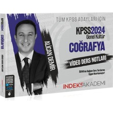 İndeks Akademi Yayıncılık 2024 KPSS  Coğrafya Video Ders Notları