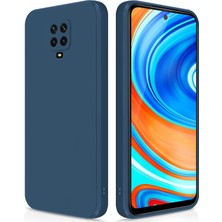 Eabhulie Xiaomi Redmi Note 9 Pro /note 9 Pro Max /note 9s Için Ince Yumuşak Likit Silikon Tampon Telefon Kılıfı - Mavi (Yurt Dışından)