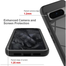 Eabhulie Google Pixel 8 Pro Için Yerleşik Ekran 360 Tam Koruma Telefon Kılıfı - Mavi (Yurt Dışından)