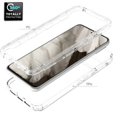 Eabhulie Google Pixel 8 Için Hibrit Bumper Tam Koruma Telefon Kılıfı - Clear (Yurt Dışından)