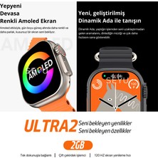 Seyu Watch Watch Ultra 2 Wear Plus Amoled Akıllı Saat Tüm Telefonlara Uyumlu