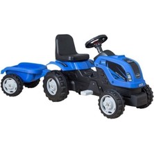 Micromax Römorklu Traktör Pedallı 01 012 Mavi