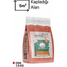 Ventrawall - Isı Ve Ses Yalıtımlı Sürülen Duvar Kağıdı | Kendinden Yapışkanlı | Turuncu | O06-1,5 Kg | 5m²