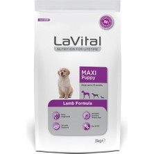 La Vital Maxi Puppy Kuzulu Köpek Maması 3 kg