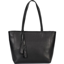 Ysmn  Süet Deri Püskül Detaylı Kullanışlı Kadın Omuz Çantası YC012016DDZ