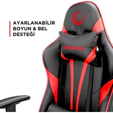 Rampage KL-R17 Titan Kırmızı/siyah Oyuncu Koltuğu