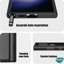 Microsonic Samsung Galaxy S24 Ultra Kılıf Magsafe Bright Planet Siyah
