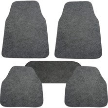 Alpax Citroen 5 Parça Universal Halı Paspas Gri