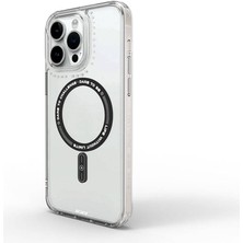Wiwu iPhone 15 Pro Kılıf Magsafe Şarj Özellikli Wiwu Basic Color J Serisi Kapak Beyaz