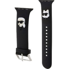 Karl Lagerfeld Watch 40MM Uyumlu Kordon Orjinal Lisanslı Ikonik Karl & Choupette Logolu Strap Kayış
